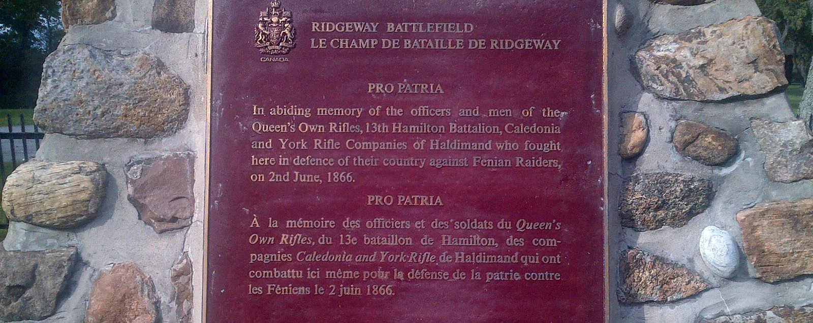 Ridgeway Battlefield Site