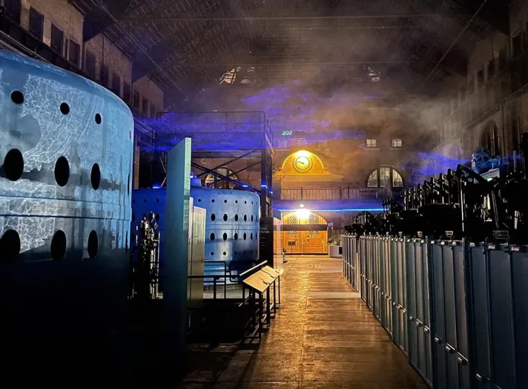 station at night 1 768x566