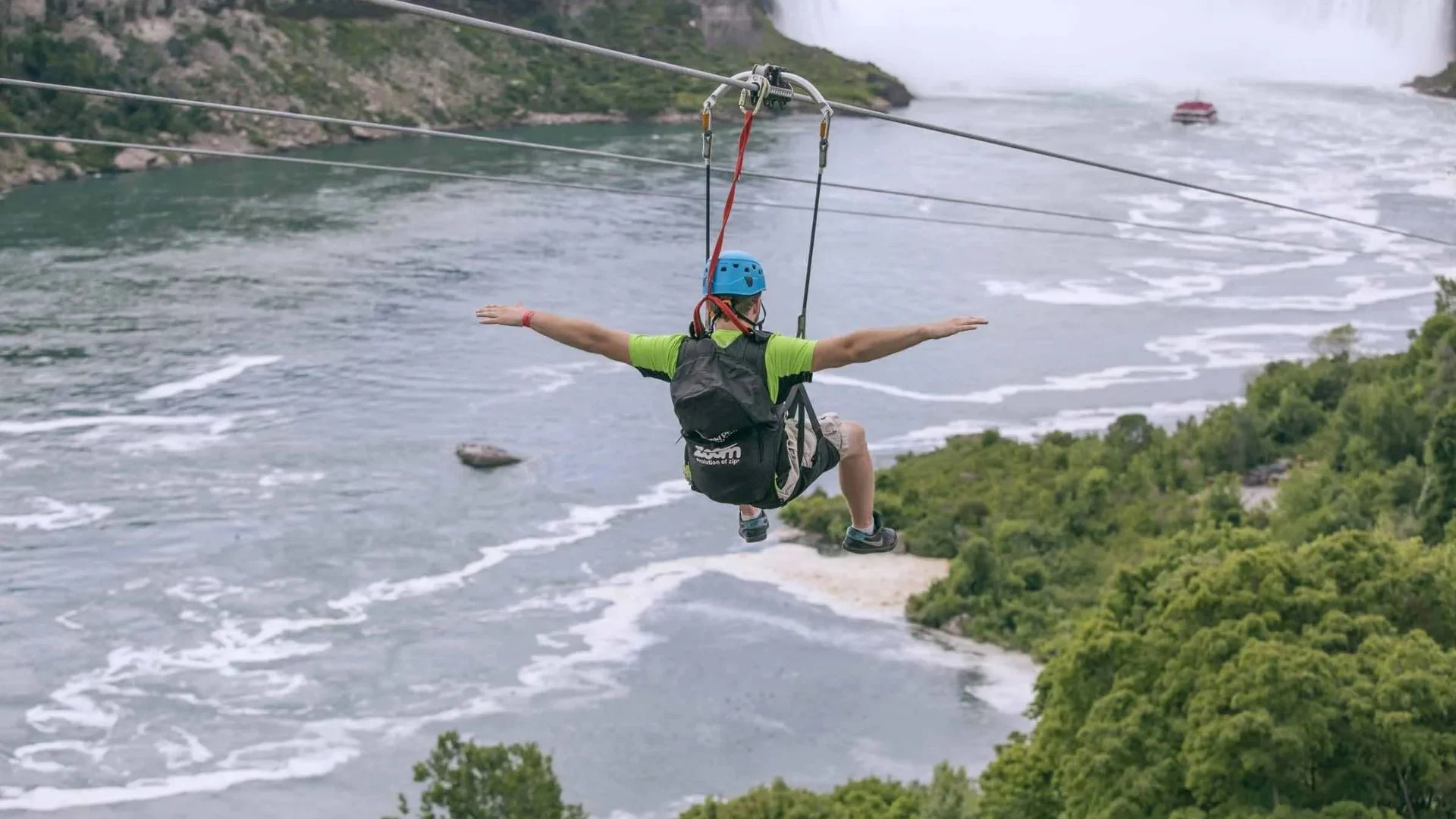 Zipline to the Falls